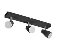 Spot LED Métallique Noir OSRAM GU10 Orientable 44cm Pour Couloir Bureau