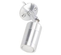 Spot LED Mini LED Vitrine Applique Murale Dimmable Vitrine Spot Angle Réglable Lumière pour Bijoux Armoires Étagères Argent AC 220V (Lumière Blanche Positive 6000K)