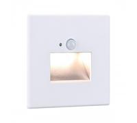 Spot LED mural encastré avec détecteur de mouvement Edge Quadro - Blanc PAULMANN