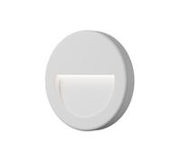 Spot LED mural VEKTAB1 rond blanc 3W 3000K IP65