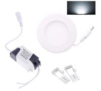 SPOT LED PANEL ENCASTRABLE 6W BLANC FROID 6000K - SOCKET ALUMINIUM
