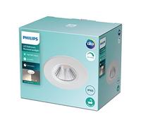 Spot LED PHILIPS Dive pour salle de bain à intensité variable 2700K 5,5W IP65 [Blanc chaud - Blanc] pour éclairage de salle d'eau, salle de bain et cuisine