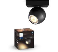 Spot LED - Philips - Hue White Ambiance BUCKRAM - 1x5.5W - Noir - Intérieur - GU10