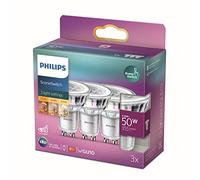 Spot LED Philips SceneSwitch Blanc Chaud GU10 4,8W 3 Pièces
