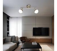Plafonnier LED spots de plafond spots mobiles plafonniers éclairage intérieur, LED, 4 watt, 260 lumens, blanc chaud, L 31,5 cm