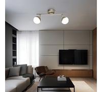Plafonnier LED spots de plafond spots mobiles plafonniers éclairage intérieur, LED, 4 watt, 260 lumens, blanc chaud, L 31,5 cm