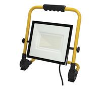 Spot LED plat 100 W / 4000 K/IP 65/8000 lumens, avec poignée de transport.