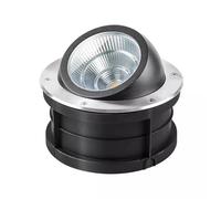 Spot LED polarisé encastrable dans Le Sol, éclairage d'extérieur étanche IP65, idéal pour Une pelouse, Une Cour, Une Place ou Une Villa