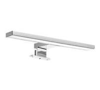 Emuca Spot LED pour miroir Virgo – 6 W – chromé – 300 mm – pose en applique/miroir