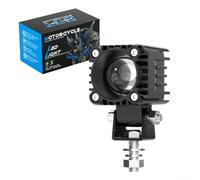Spot LED pour moto pour aluminium 13W Double Mode Spot LED pour | 1700 lumens, mode et jaune, puce 3570, visibilité nuit, sécurité route
