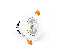 Spot LED Professionnel encastrable en Aluminium, sans Stroboscope, Panneau en Aluminium, câblage, Spots métalliques, plafonniers Ultra-Lumineux, Anti-éblouissement, Angle réglable, lumière Chaude