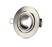 Spot LED - Raccord Zoom - GU10 - IP20 - Nickle satiné