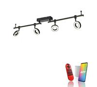 Spot LED Réglable Changement De Couleur Variateur Télécommande Plafonnier