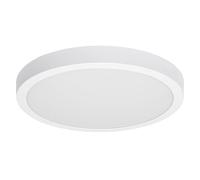 Spot LED SMART+ Matter Orbis, rond, 400 mm, 22 W, 1 800 lm, 3 000-6 500 K, Matter via Wi-Fi, aluminium blanc