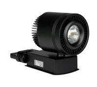 Spot LED sur rail 45W 2300 lumen 5000K noir projecteur rail CRI95