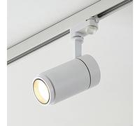 Spot LED sur rail Arcchio Nanna, blanc, 3000K, 21W Nanna, blanc, Bureau, Aluminium
