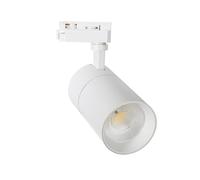 LEDKIA LIGHTING Spot LED sur Rail Monophasé 20W Mallet Dimmable Blanc 4000K Blanc neutre