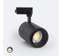 Spot Led Sur Rail Monophasé 30w Dimmable Cct Pulyx Multi-Angle 15-60º Noir