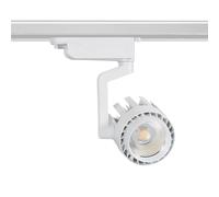 Spot LED sur Rail Monophasé 30W Dora Blanc