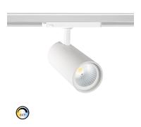 Spot LED sur Rail Triphasé 30W d'Angelo CCT Sélectionnable Blanc