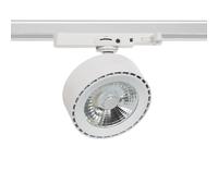 Spot LED sur Rail Triphasé 30W Onuba CCT Sélectionnable Blanc