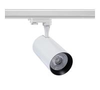 Spot LED sur Rail Triphasé 30W Vulcan Blanc
