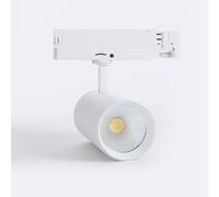 Spot LED sur Rail Triphasé 40W Carlo Blanc
