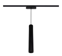 Spot LED Suspendu sur Rail Magnétique 25mm Extra-Plat 15W 48V Quartz Noir