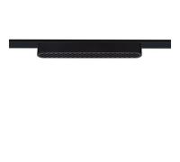 Spot Linéaire LED sur Rail Magnétique 25mm Extra-Plat 12W 48V Noir Optic 222mm 2700K Blanc chaud