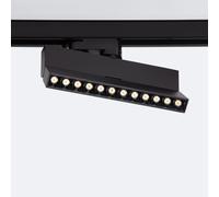 Spot Linéaire LED sur Rail Triphasé 12W CCT Sélectionnable Dimmable Elegant Opt