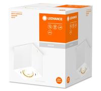 Spot Lumineux En Aluminium Blanc, 9.5cm