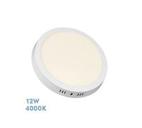Spot Lumineux En Surface Thulita 12w 4000k Blanc 960lm 2,8x17x17 Cm