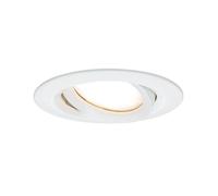 Paulmann Spot encastrable Nova Plus – LED 6 W IP65 pour salle de bains, blanc mat