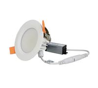 Spot lumineux LED encastrable for l'intérieur, éclairage à intensité réglable, étanche IP65, moulé sous pression, 7/9/12/15W, Spot lumineux for salle de bains(Pure White 6000k,7W Dimmable 220V)