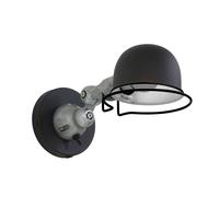 Spot Mur Adjustable En Argent Noir T:29 Cm Prise E14 Lampe Murale Industrielle