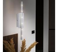 Spot Mural Applique Murale Lampe Design LED Luminaire de Salon Alu Brossé B 8 CM