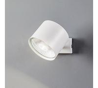 Spot mural Bot, blanc, orientable Bot ALDEX, dimmable, blanc, Salon / Salle à manger, Métal, Spot