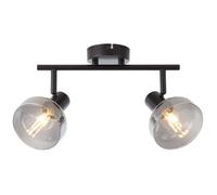 Spot mural Brilliant Reflekt noir - BRILLIANT - 82713-06 - Métal - LED - Contemporain - Design - Articulé
