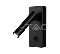 Spot mural LED 2W 4000K V-TAC 10287 design réglable