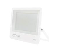 Spot mural LED extérieur blanc, verre, applique murale orientable, projecteur, L 49,8 cm