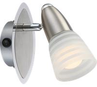 Spot mural orientable Applique LED Lampe de chambre à coucher Lampe de lecture Applique murale, 5W 470lm blanc chaud, l x h 9 x 14,5 cm