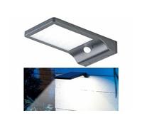 Lunartec Spot mural solaire à LED WL-122.solar 350 lm, avec détecteur de mou...