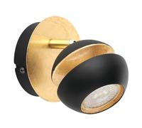 Spot NOCITO GU10 1X3W en acier noir et or D110mm