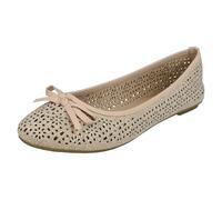 Spot On Ballerines perforées pour femme F80376