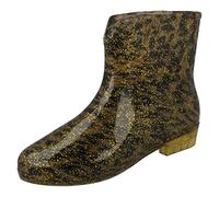 Spot On , Bottes en Caoutchouc Femme - - Leopard Print, 37.5