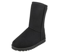 Spot On Bottes mi-hautes doublées en polaire pour filles, Noir , 28 EU