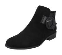Spot On Bottines Cheville Plates À Enfiler F51136, Femme