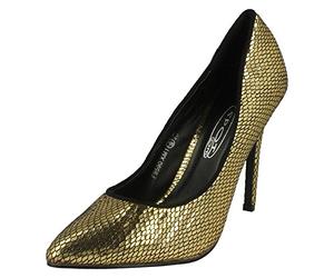 Spot On , Escarpins pour femme - Or - doré, 41.5