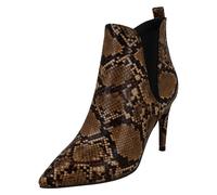 Spot On Femmes Serpent Imprimé Bottines - F5R0990