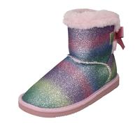 Spot On Filles Bord Fourrure Bottines
